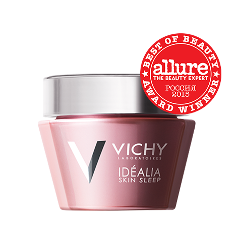 НОЧНОЙ ЛЕГКИЙ БАЛЬЗАМ ДЛЯ ВОССТАНОВЛЕНИЯ КАЧЕСТВА КОЖИ Vichy Idealia Skin Sleep