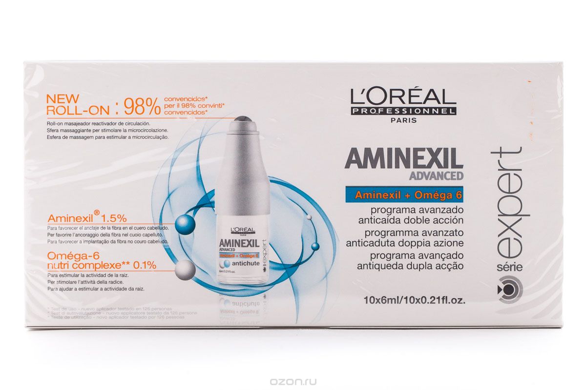 L'Oreal Professionnel Ампулы против выпадения волос Expert Aminexil Advanced - 10*6 мл