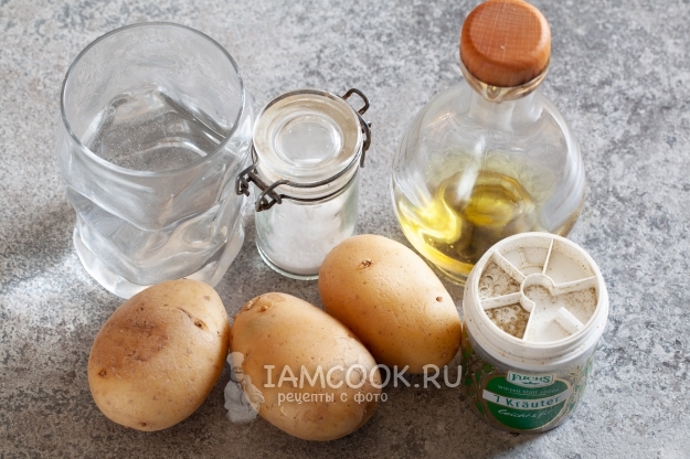 Ингредиенты для драников из вареной картошки
