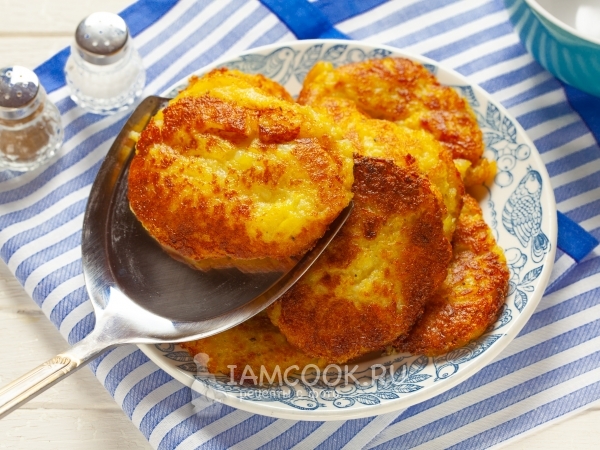 Драники из вареной картошки — рецепт с фото пошагово