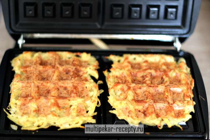Картофельные вафли в мультипекаре Редмонд - рецепт с фотографиями