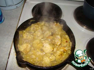 Свинина со сливками на сковороде - пошаговые рецепты с фото