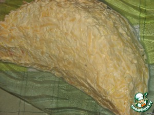 Салат «Арбузная долька» с курицей пошаговый рецепт