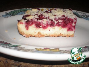 Вкусный пирог с брусникой - пошаговый рецепт с фото