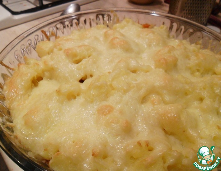 Рецепт: Запеканка картофельная с курицей