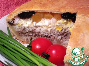 Пирог Губадия с мясом, пошаговые рецепты с фото