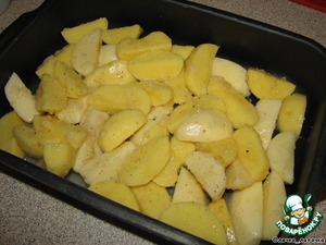 Картофель запеченный с чесноком в духовке рецепты с фото пошагово
