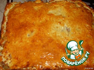 Пирог с гречкой — кулинарный рецепт с фото пошагово