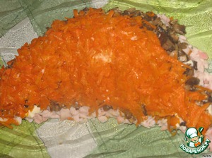 Салат «Арбузная долька» с курицей пошаговый рецепт