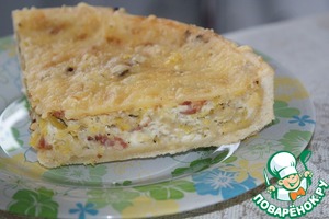 Пирог с луком-пореем - пошаговые рецепты с фото
