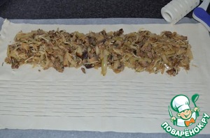 Штрудель с капустой - пошаговые рецепты с фото