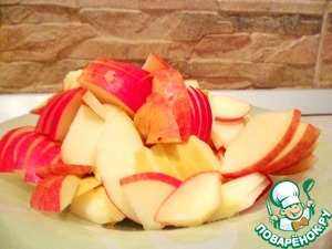 Яблочный пирог из слоеного теста - пошаговый рецепт с фото