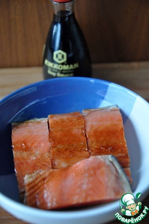 Стейк лосося в фольге в духовке рецепт с фото пошагово