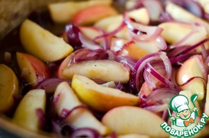 Говядина с яблоками - пошаговые рецепты приготовления с фото