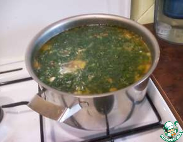 Рецепт: Куриный суп с кабачками