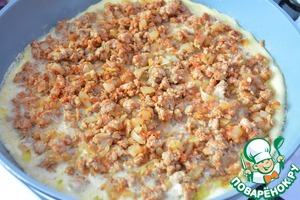 Яичница с фаршем на сковороде — рецепт с фото пошагово