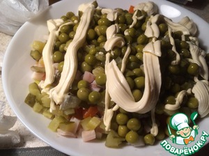 Постный оливье салат рецепты с фото пошагово и видео