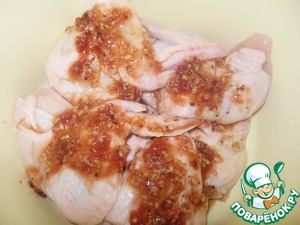 Крылышки барбекю в духовке: пошаговый рецепт с фото
