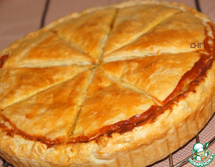 Рецепт: Пирог с тыквой по-гречески