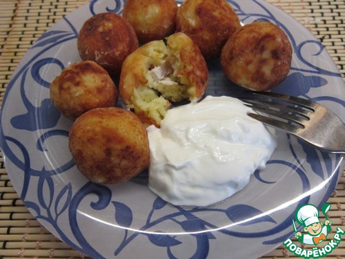 Картофельные пончики – пошаговые кулинарные рецепты