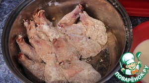 Куриные ножки в панировке - пошаговые рецепты с фото