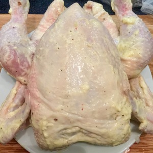 Курица, фаршированная гречкой, в духовке, рецепт с фото