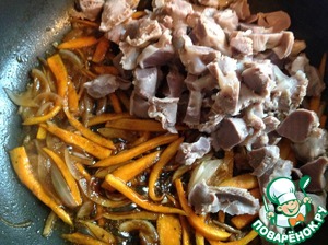 Куриные желудки по-корейски – кулинарный рецепт