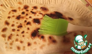 Кутабы с зеленью и сыром - или азербайджанские лепешки