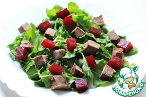 Салат с говядиной и свеклой — рецепт с фото пошагово