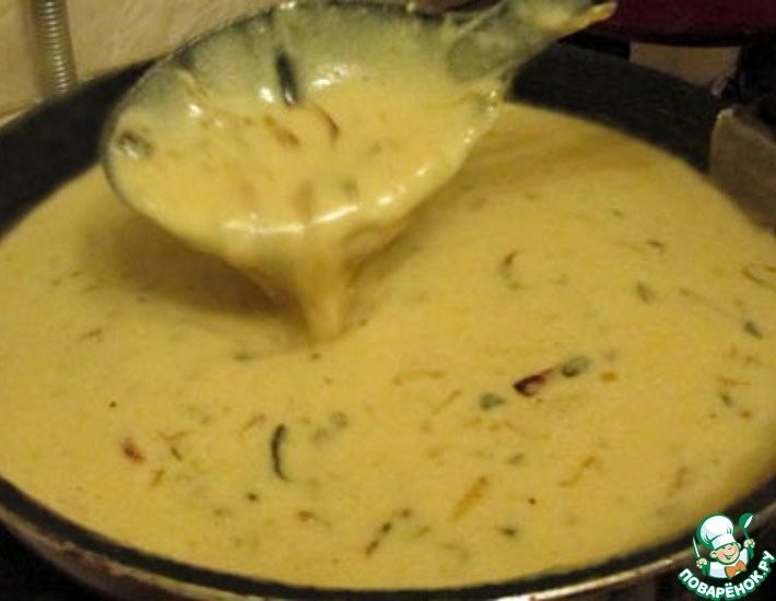 Рецепт: Луково-сметанный соус