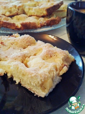 Заливной пирог с яблоками – быстрые и вкусные рецепты в духовке и мультиварке