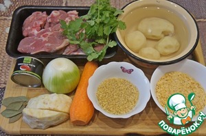 Ароматный суп с булгуром – кулинарный рецепт