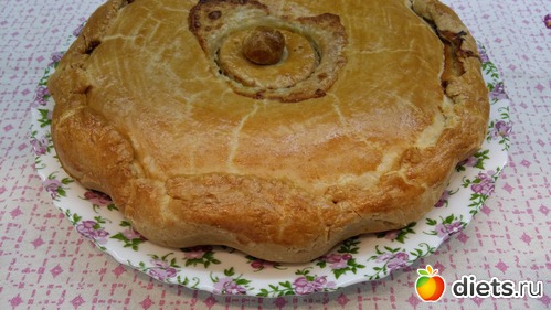 Пирог с курицей — рецепты с фото пошагово