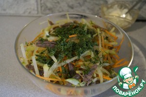 Салат Ташкент - рецепт очень вкусного узбекского салата