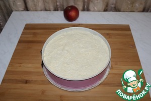 Варианты приготовления пирога с яблоками и с творогом с фото пошагово