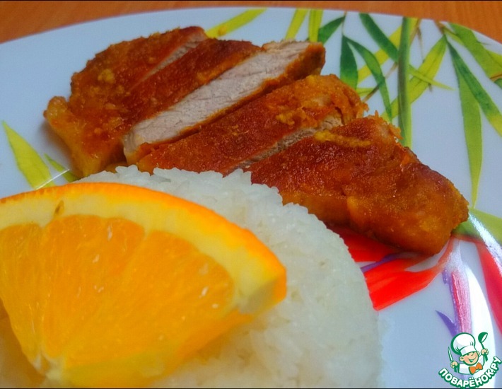 Рецепт: Мясо в ароматном апельсиновом маринаде