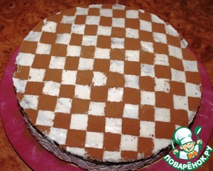 Торт "Шахматный" - пошаговые рецепты с фото