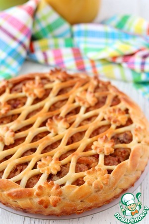 Бездрожжевой пирог с тушенкой и картофелем – кулинарный рецепт