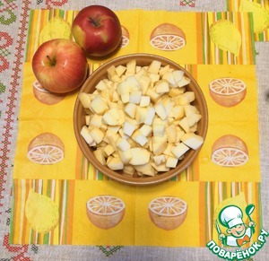 Шарлотка с яблоками и овсяными хлопьями, рецепты приготовления