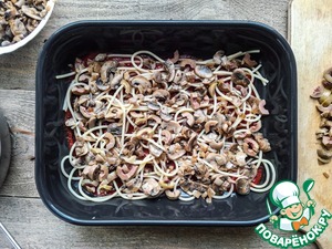 Лазанья с грибами - пошаговый рецепт с фото