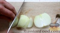 Фото приготовления рецепта: Говяжья печень с яблоками и луком (по-берлински) - шаг №4