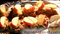 Фото приготовления рецепта: Говяжья печень с яблоками и луком (по-берлински) - шаг №14