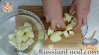 Фото приготовления рецепта: Штрудли с курицей, картофелем и капустой - шаг №6