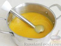 Фото приготовления рецепта: Тыквенно-кабачковый суп-пюре с фрикадельками - шаг №8