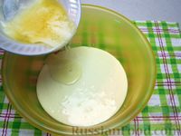 Фото приготовления рецепта: Творожное печенье с цедрой лимона и мёдом - шаг №4