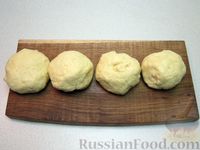 Фото приготовления рецепта: Творожное печенье с цедрой лимона и мёдом - шаг №12