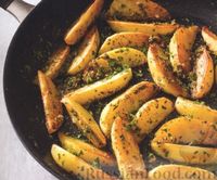 Фото к рецепту: Картофель, жаренный с чесноком и лимоном
