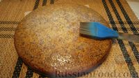 Фото приготовления рецепта: Постный апельсиновый пирог с маком - шаг №17