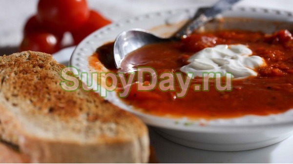 Болгарский томатный суп