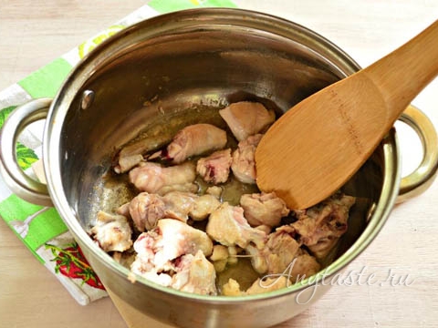 Солянка с курицей - пошаговый рецепт с фото